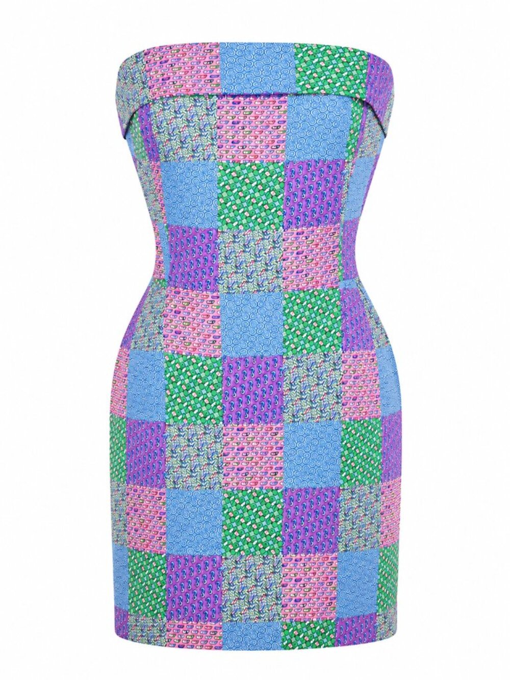 Vineyard Vines Kentucky Derby Special Edition Patchwork Dress Size 0 Women